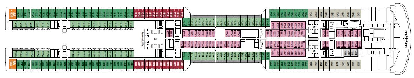 MSC World Europa - MSC Cruises - DECK 15