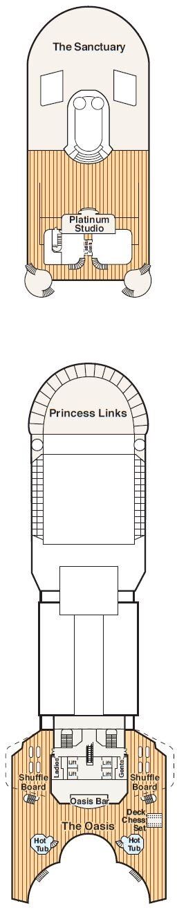 Diamond Princess - Princess Cruises - Deck 16 (Sports)