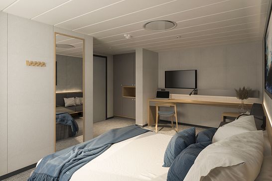 Havila Capella Seaview Accessible Kabine