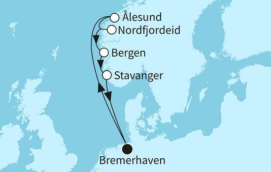 Vielfalt Norwegens