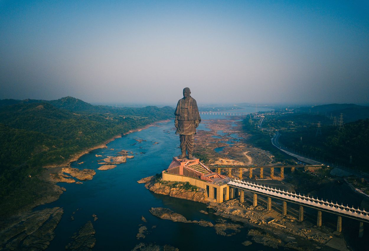 Statue der Einheit Indien