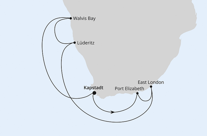 Impression zu AIDA Angebot der Woche - AIDAstella - Südafrika & Namibia