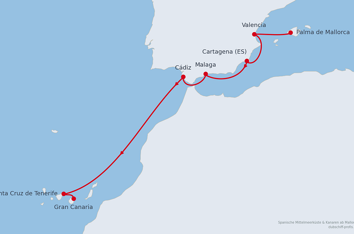 Impression zu AIDA Winter 2027/2028 - AIDAstella - Spanische Mittelmeerküste & Kanaren