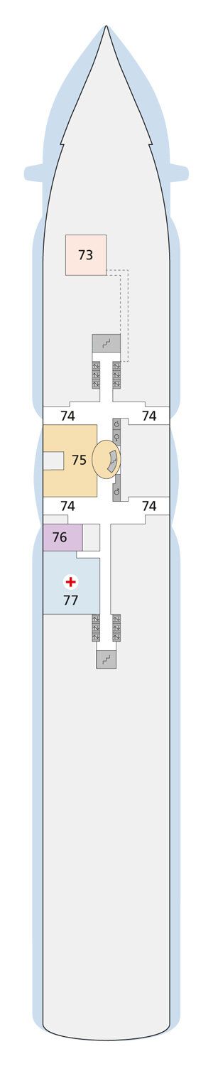 AIDAprima - AIDA Cruises - Deck 3 (Deck 3)
