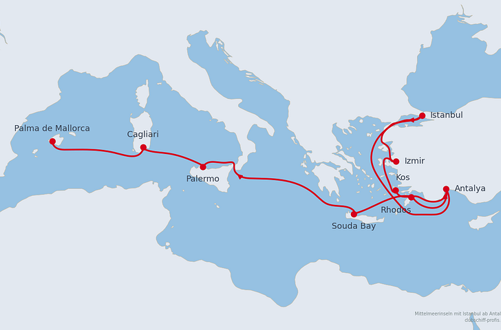 Impression zu Sommer 2027 - AIDAstella - Mittelmeerinseln mit Istanbul