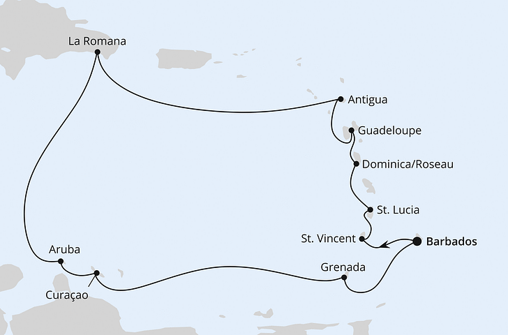 Impression zu AIDA ALL IN Winter 2025/26 Besttarif - Karibische Inseln