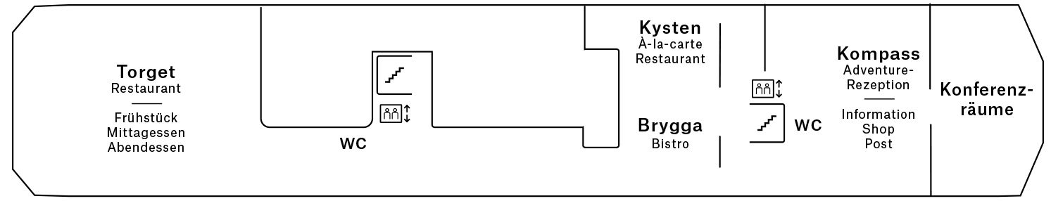 NORDKAPP - Ohne Reederei - DECK 4 | NORDKAPP