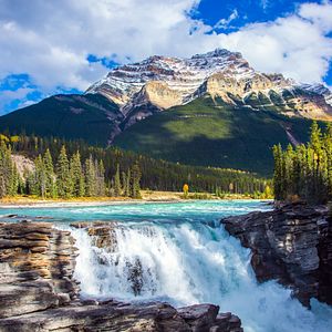 Athabasca Falls Jasper Nationalpark Kanada