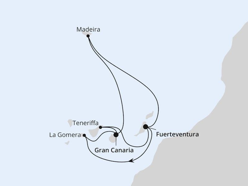 Kanarische Inselwelt & Madeira