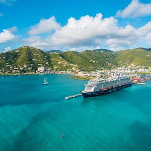 Mein Schiff 1 vor Tortola