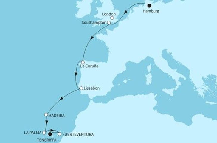 Impression zu Mein Schiff Herbstmomente - Mein Schiff Relax - Perlen des Atlantiks