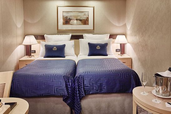 Queen Victoria - Cunard Line - Zweibett innen, Mittschiffs, Deck 4, 5, 6, 7, 8 (IA)