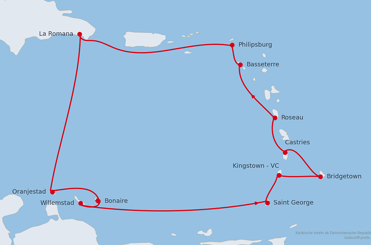 Impression zu AIDA Winter 2027/28 - AIDAbella oder AIDAluna - Karibische Inseln