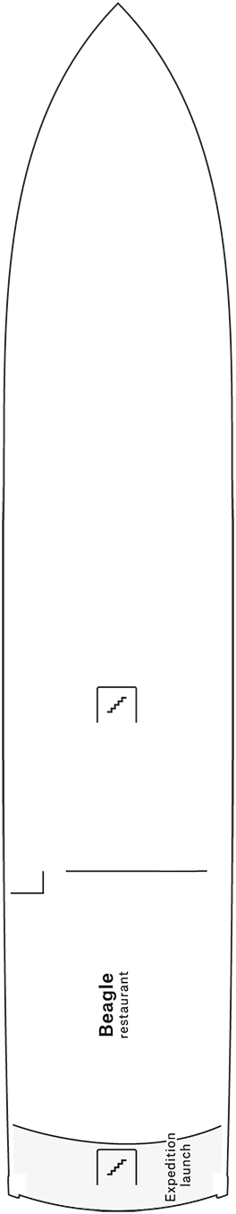 MS Santa Cruz II - Hurtigruten EXPEDITIONS - Deck 1 (Ocean Deck)