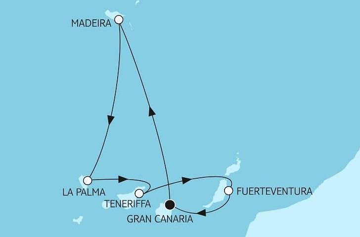 Impression zu Angebot der Woche - Mein Schiff 7 - Kanaren mit Madeira
