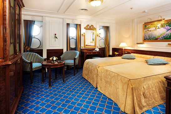 Sea Cloud II - Sea Cloud Cruises - Kat. D De-Luxe-Außenkabine