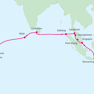 Reisterrassen Bali Indonesien