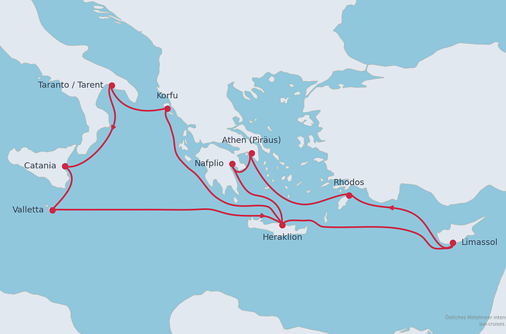 Impression zu Sommerferien 2027 - Östliches Mittelmeer intensiv