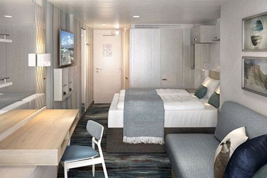 Mein Schiff 1 - TUI Cruises - Familienkabine Außen Kategorie A (FAAO)