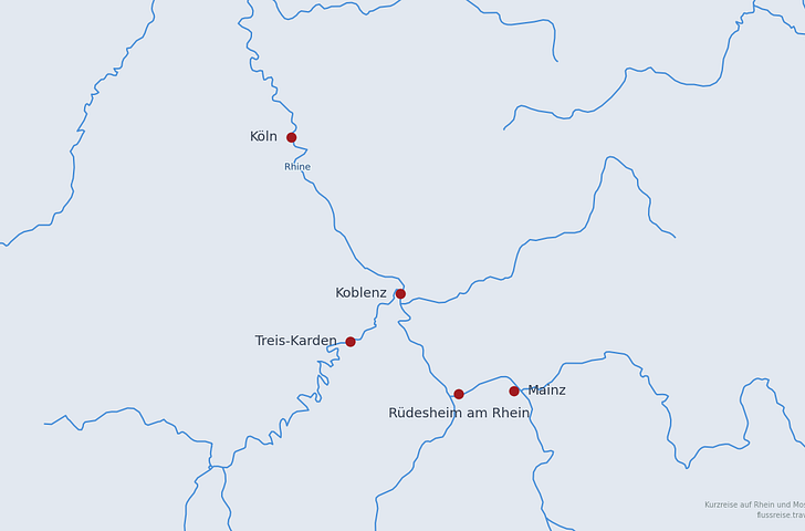 Impression zu nicko cruises last minute - MS Rhein Symphonie - Kurzreise auf Rhein und Mosel