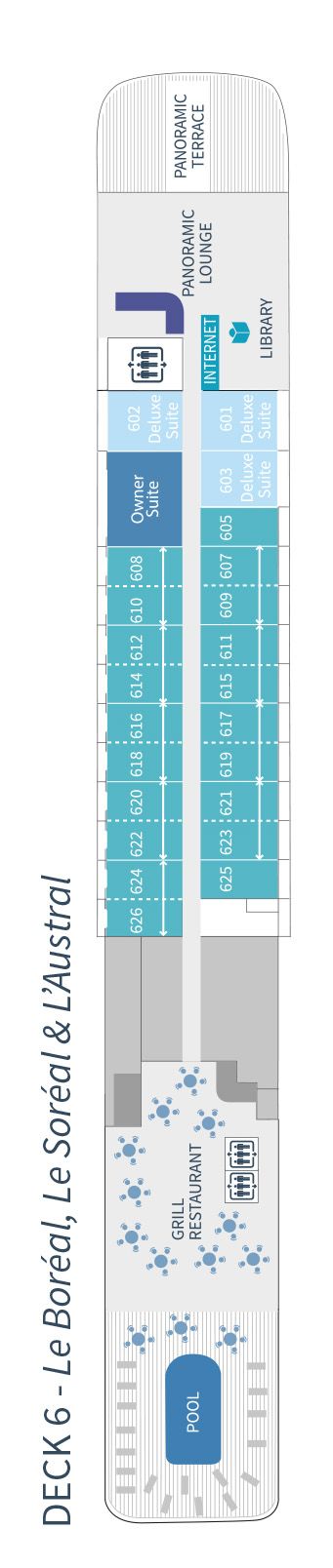 Deck 6 Le Boreal