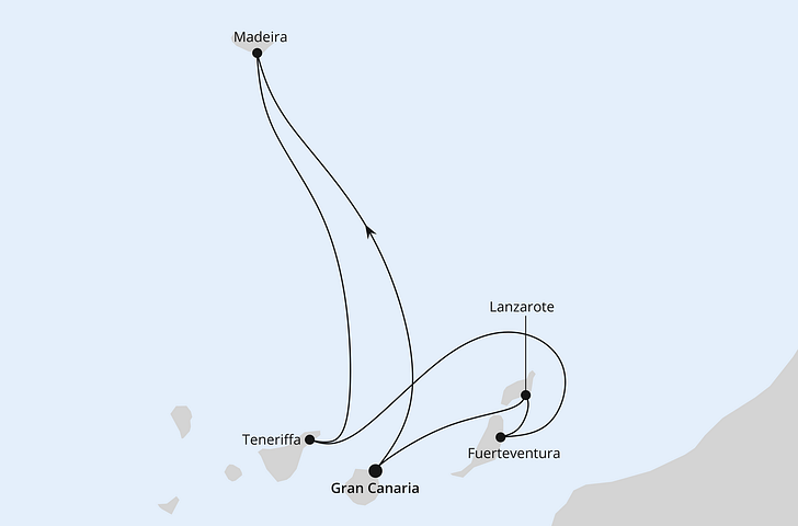 Impression zu Neue AIDAbella Frühlingsreisen - Kanaren & Madeira