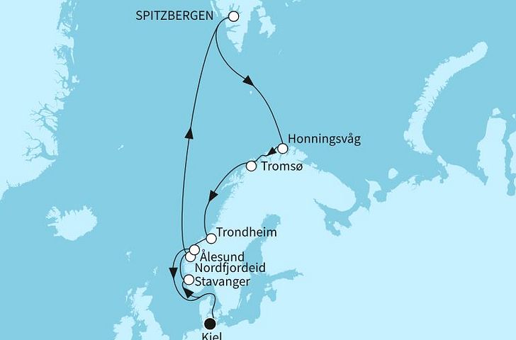 Impressionn zu Suiten Special Sommer 2025 - Mein Schiff 7 - Norwegens Fjordwelten intensiv