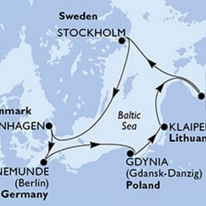 MSC Magnifica,Ship,Aerial view,Funnel,Musica Class