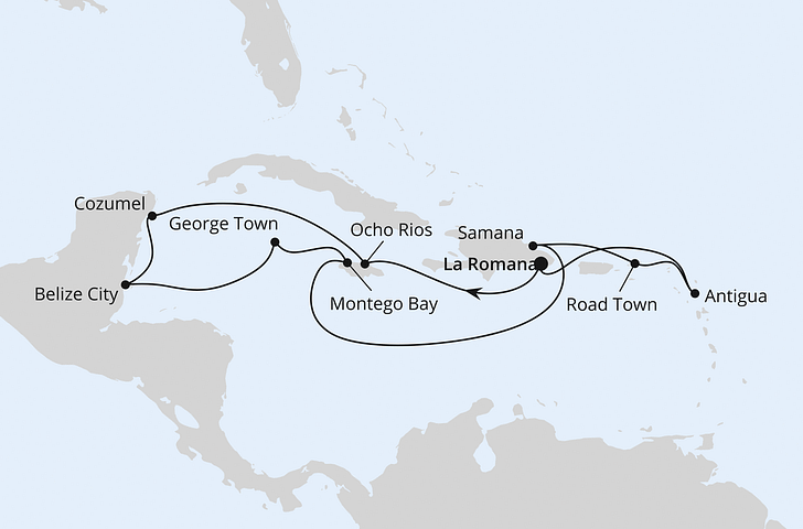 Impression zu AIDA ALL IN Winter 2026/27 - AIDAdiva - Mexiko & Karibik