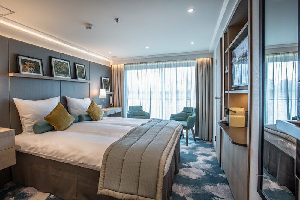 MS Asara - Phoenix Flusskreuzfahrten - Zweibett außen mit frz. Balkon Saturndeck (D)