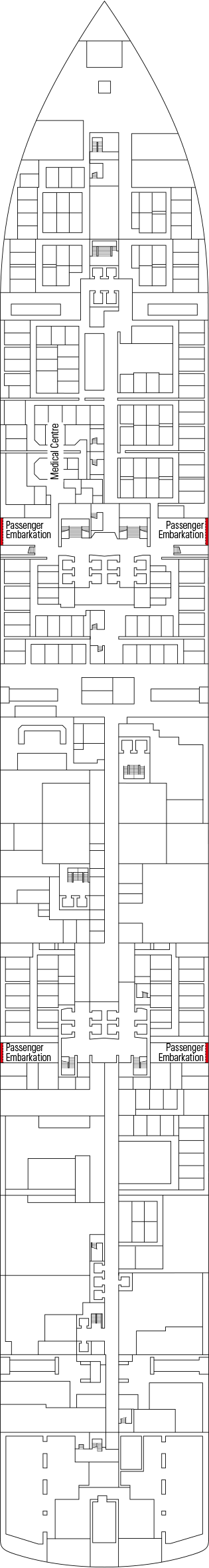 MSC Seaview - MSC Cruises - Deck 4 (BALTIC)