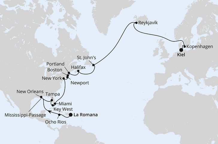 Impression zu AIDA Winter 2027/28 - AIDAluna - Weltenbummler USA & Kanada ab Dom. Republik