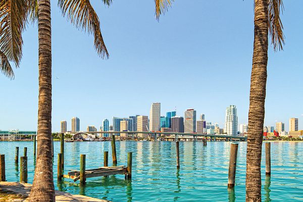 Blick auf Miami 
