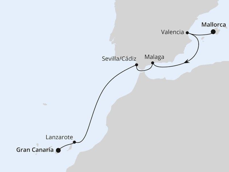 Von Mallorca nach Gran Canaria 2