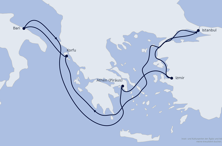 Impression zu Winter 2026/27 - MSC Orchestra - Ägäis und Adria