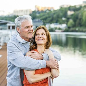 AMADEUS Provence Paar an Deck