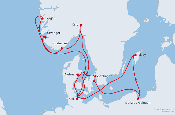 Impression zu AIDA Winter 2027/2028 - AIDAperla - Große Ostsee- & Norwegen-Reise