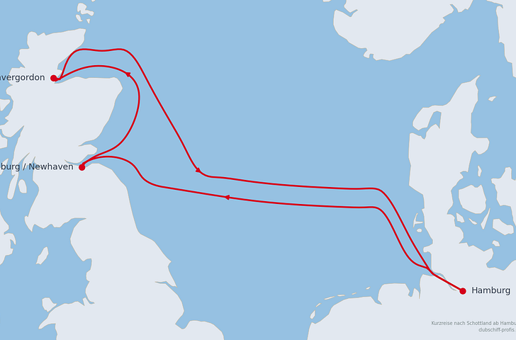 Impression zu AIDA ALL IN Sommer 2026 - AIDAluna, AIDAsol oder AIDAmar - Kurzreise nach Skandinavien/Schottland