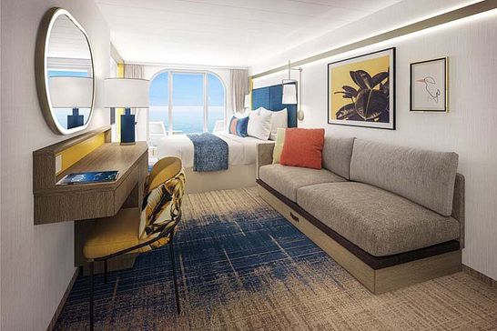 Icon of the Seas - Royal Caribbean International - Ocean View Large Balcony (C5)