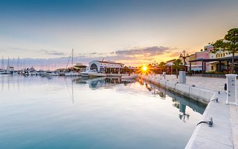 östliches mittelmeer mit rhodos