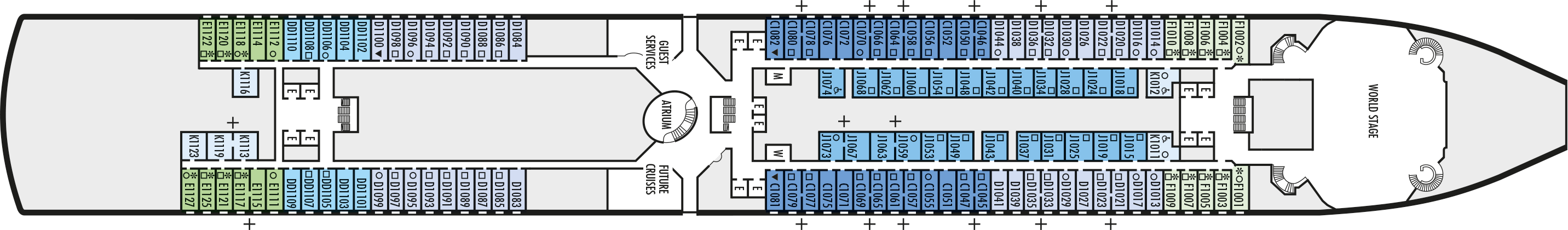 Deck 1 (Main Deck)