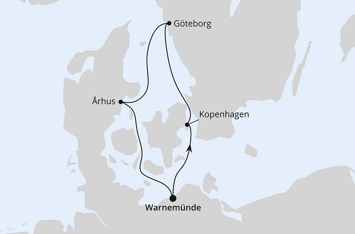 Impressionn zu Sommer 2025 - AIDAmar - Kurzreise nach Schweden & Dänemark