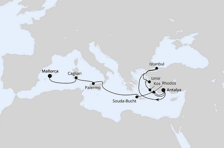 Impression zu Sommer 2027 - AIDAstella - Mittelmeerinseln mit Istanbul