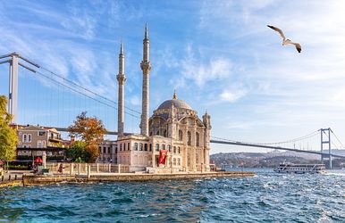 östliches mittelmeer mit istanbul