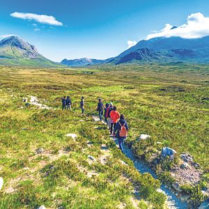 Wandern auf Schottland