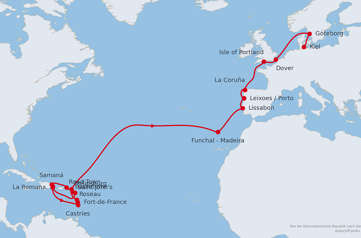 Impression zu AIDA Fernreisen Special - Von der Dominikanischen Republik nach Kiel