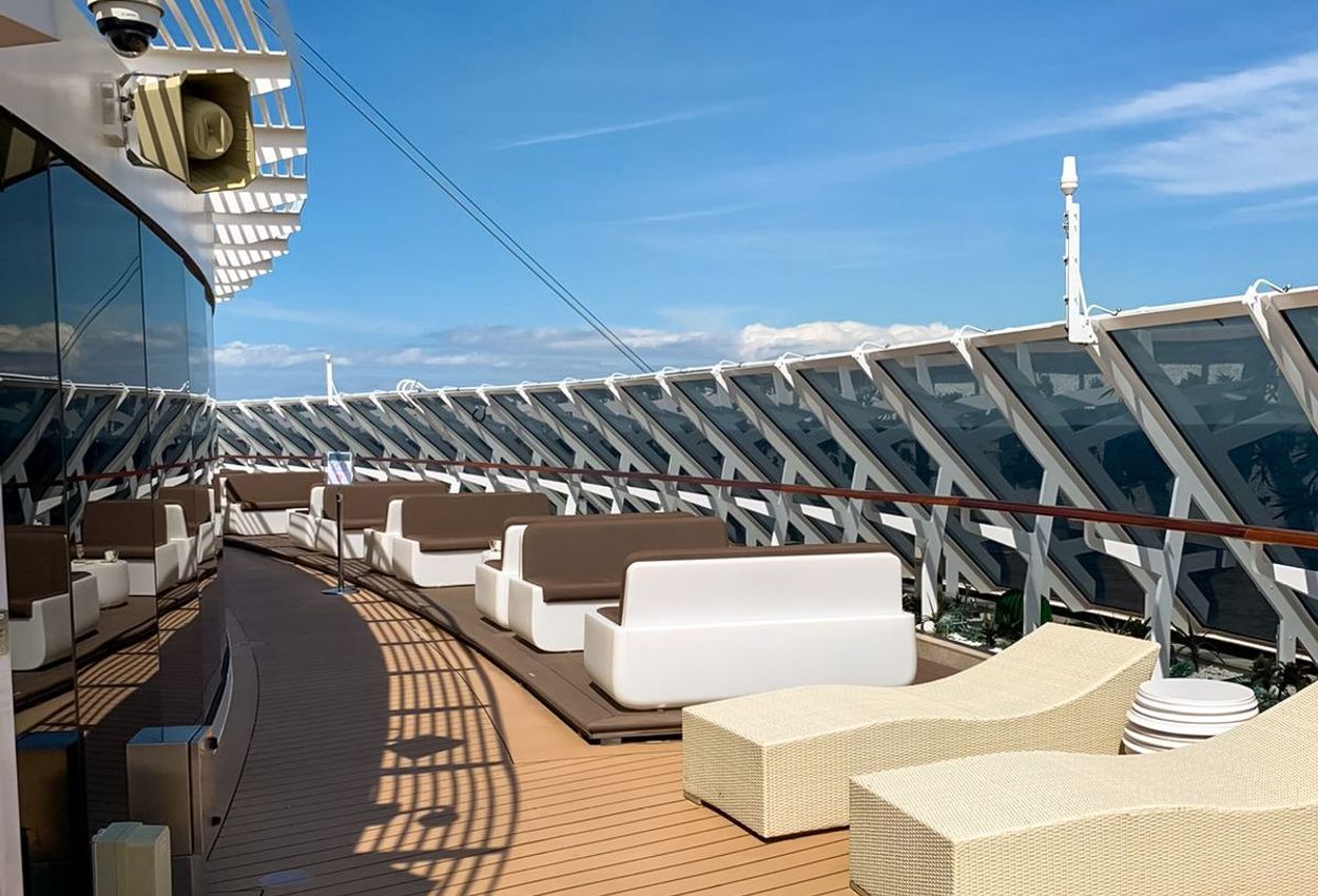 MSC Seaview Außenbereich