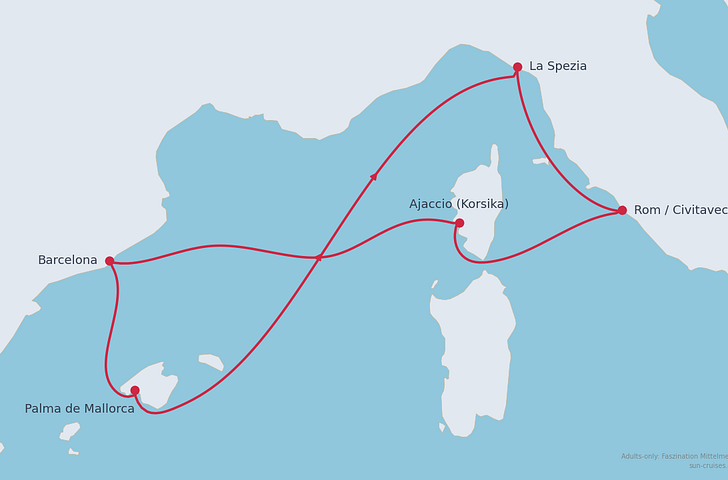 Impression zu Sommer 2027 Adults Only - Mein Schiff 4 - Faszination Mittelmeer