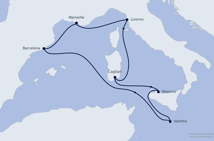 Impression zu MSC Topseller - MSC Splendida - Mediterranes Entdeckerglück