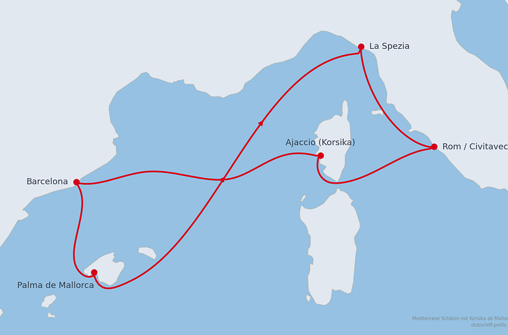 Impression zu AIDA Doppelpass on Cruise - AIDAcosma - Mediterrane Schätze mit Korsika